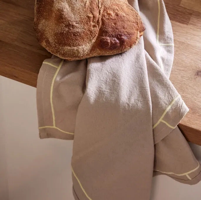 Easypeasy Kjøkkenhåndkle Sand/Gul