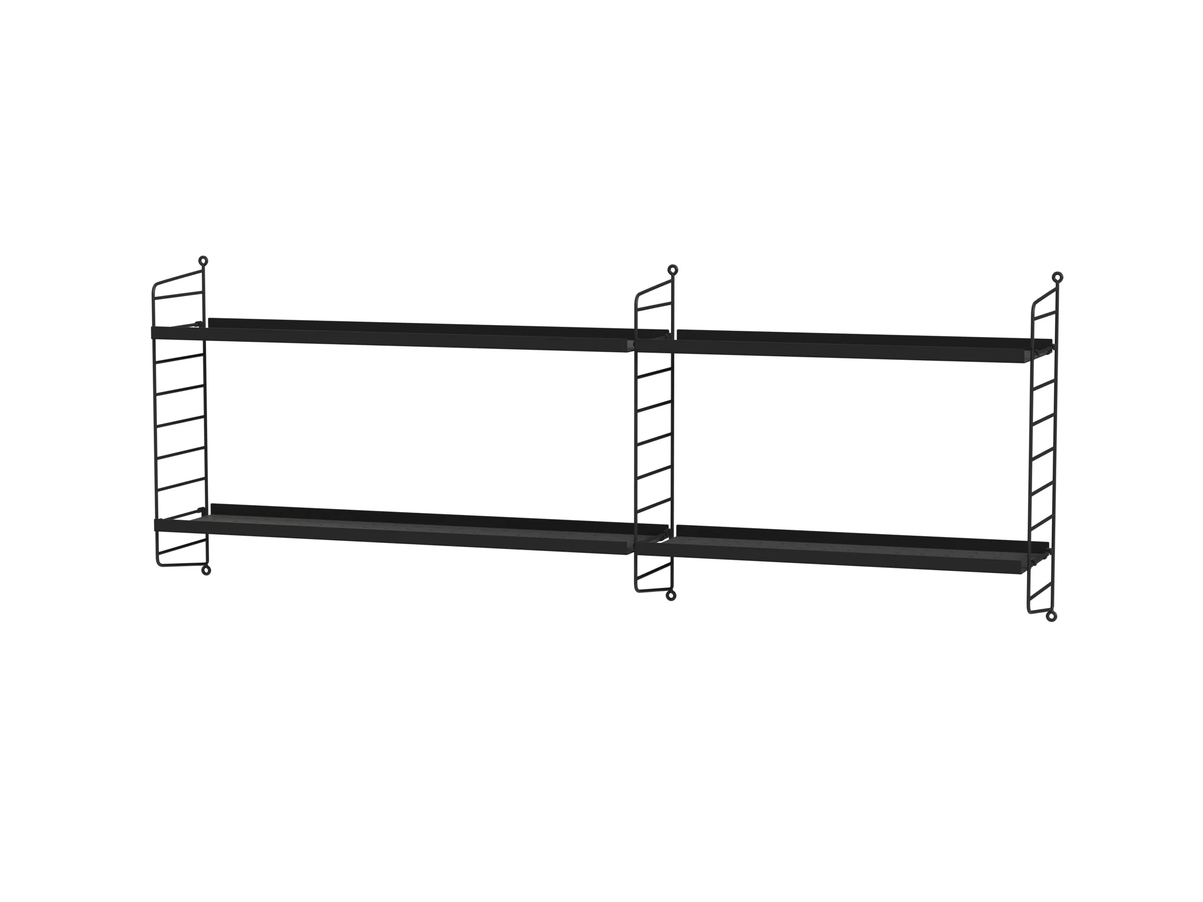 Barnerom I – vegghengt, 4 hyller