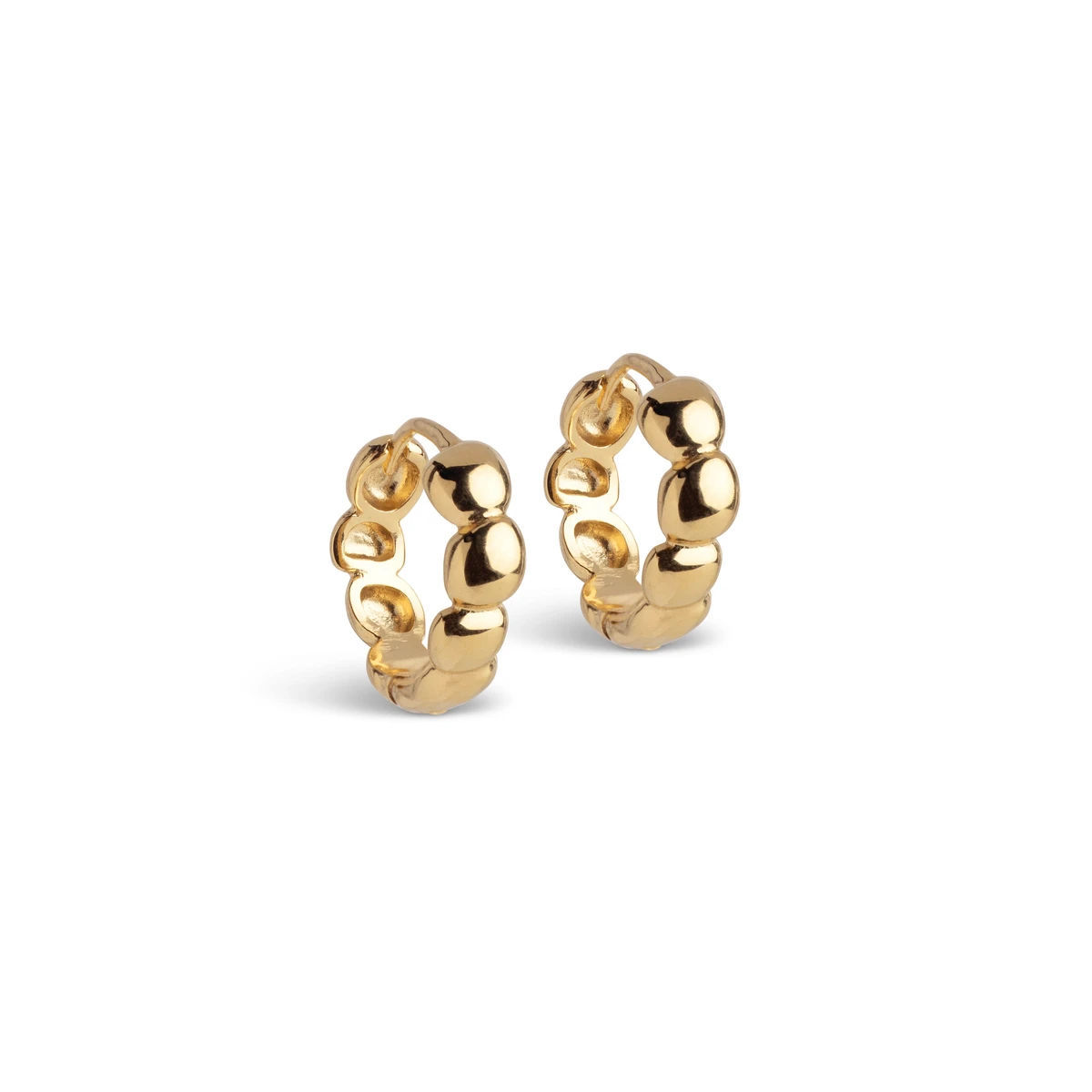 Nara Hoops Gold Plated