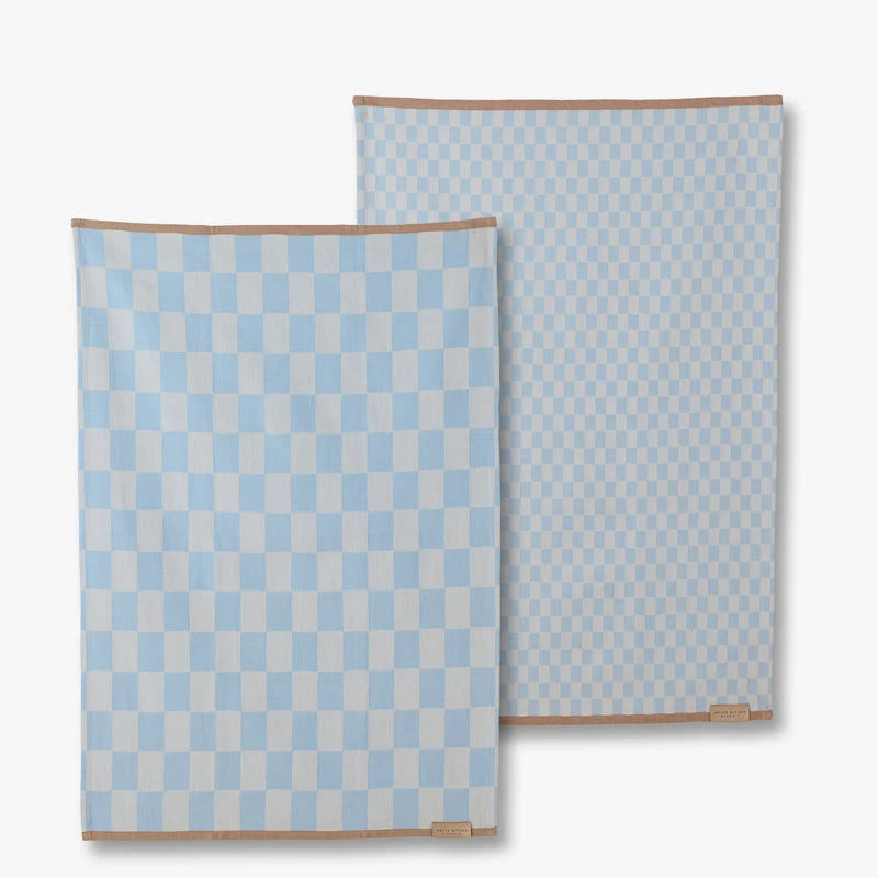 MINI-MAX kjøkkenhåndkle 2-pack, Light blue