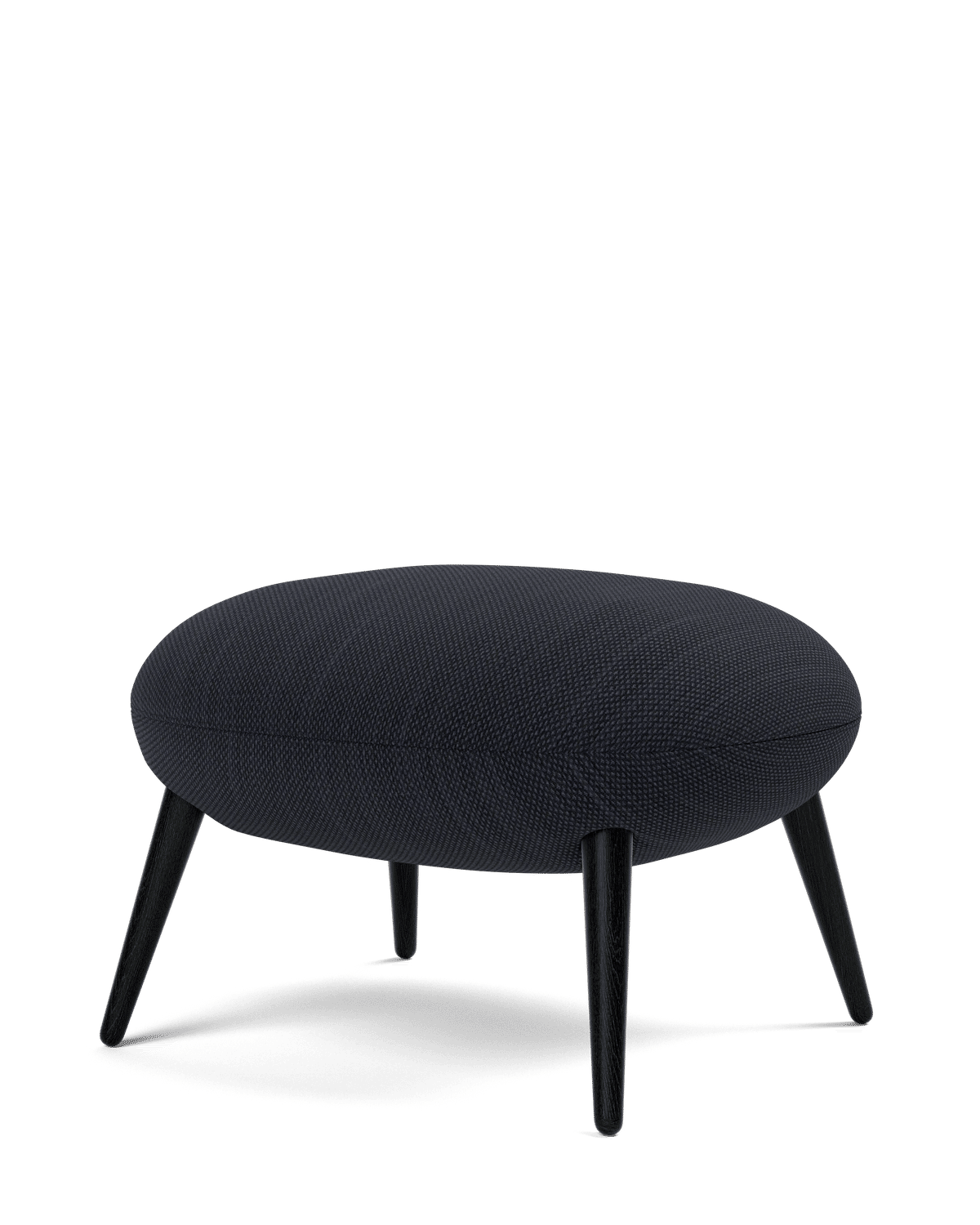 Swoon Ottoman – Sunniva 192 Eik sort lakkert FSC Mix 70%