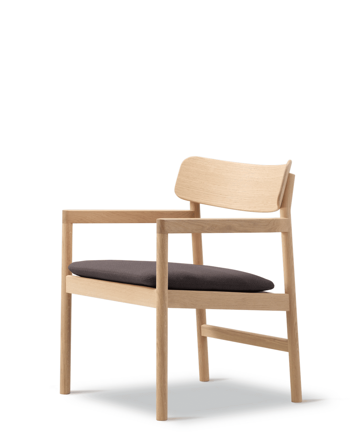 Post Lounge Chair – Vidar Duo 198 Eik sort lakkert, FSC Mix 70% Med sort gjord