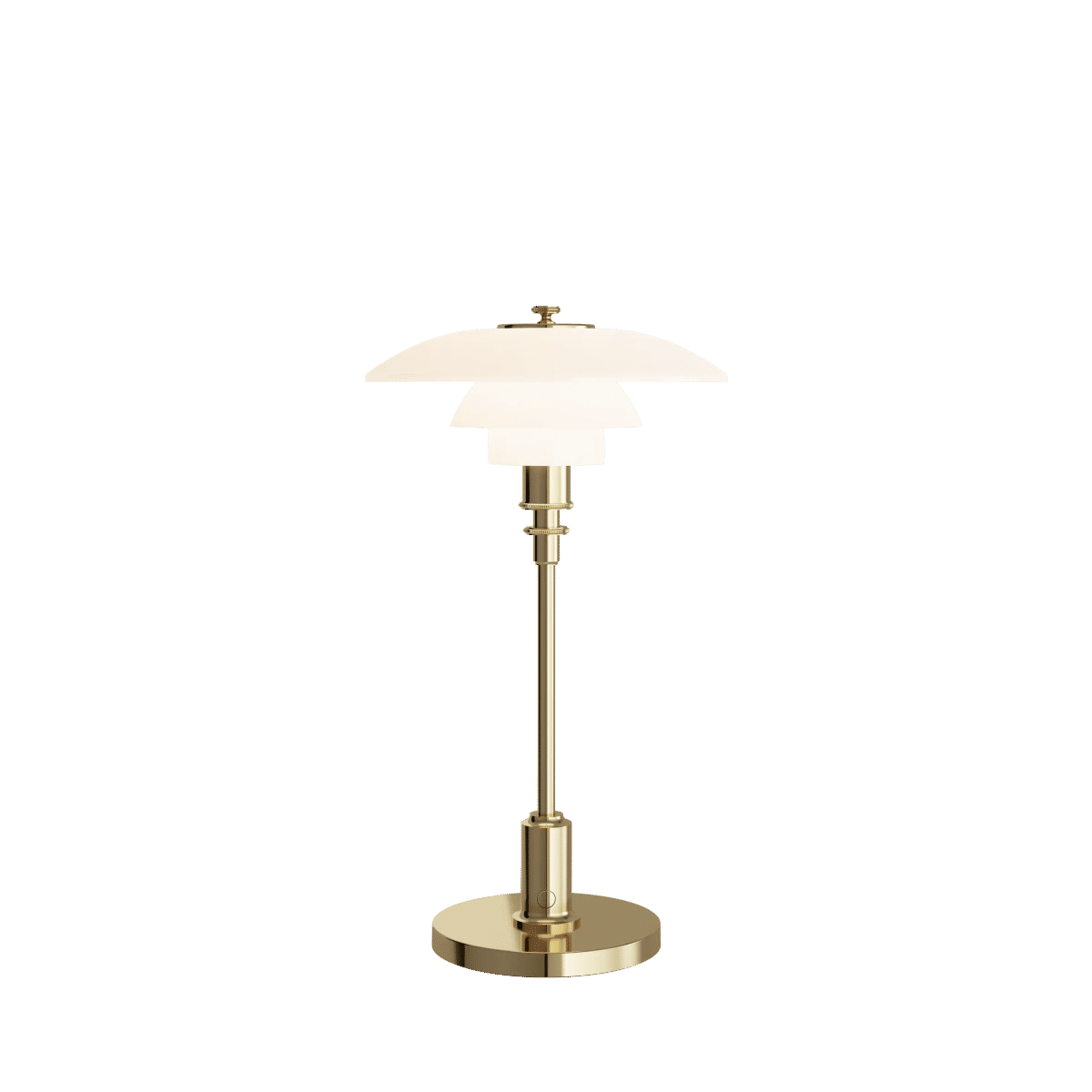 PH 2/1 Portable Lampe – Brass metallised