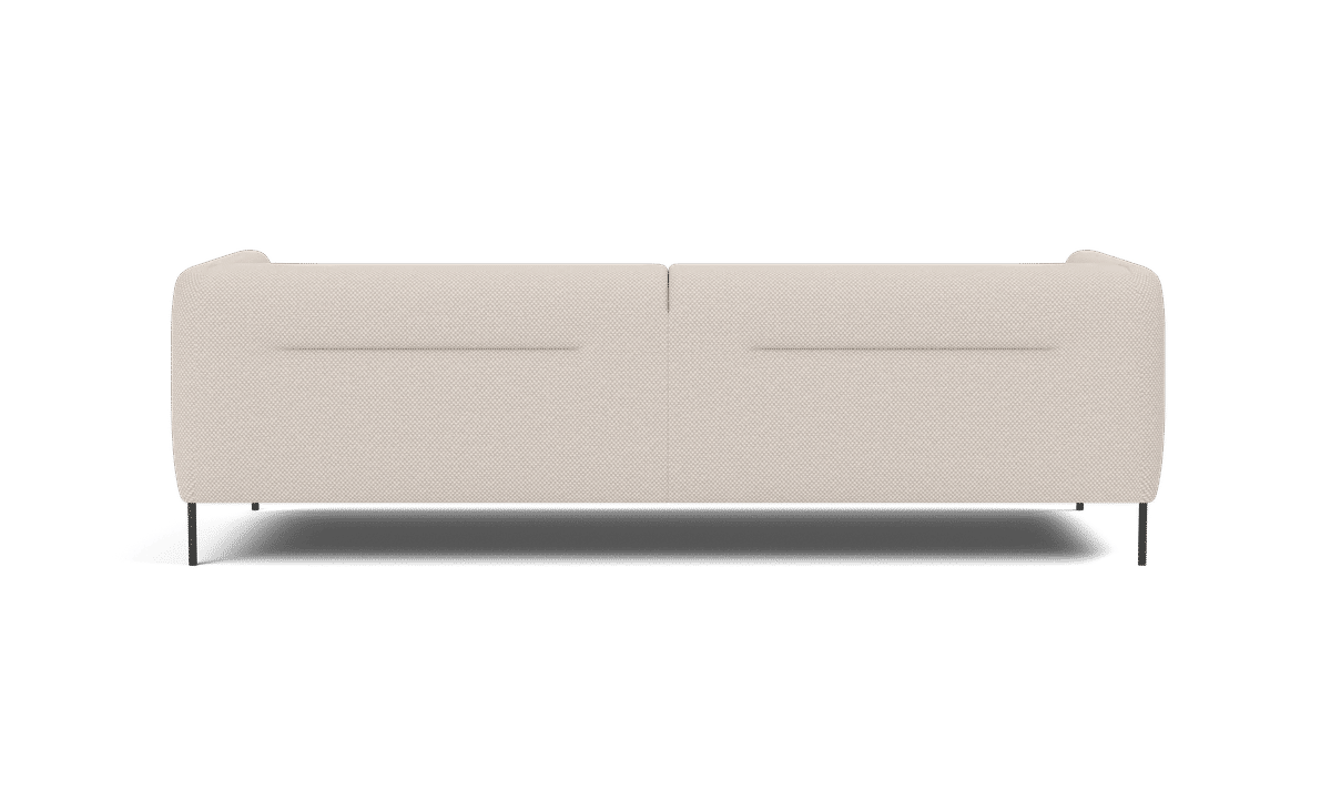 Konami Sofa, 2½ seater, 235 cm – Sisu 0105 Sort
