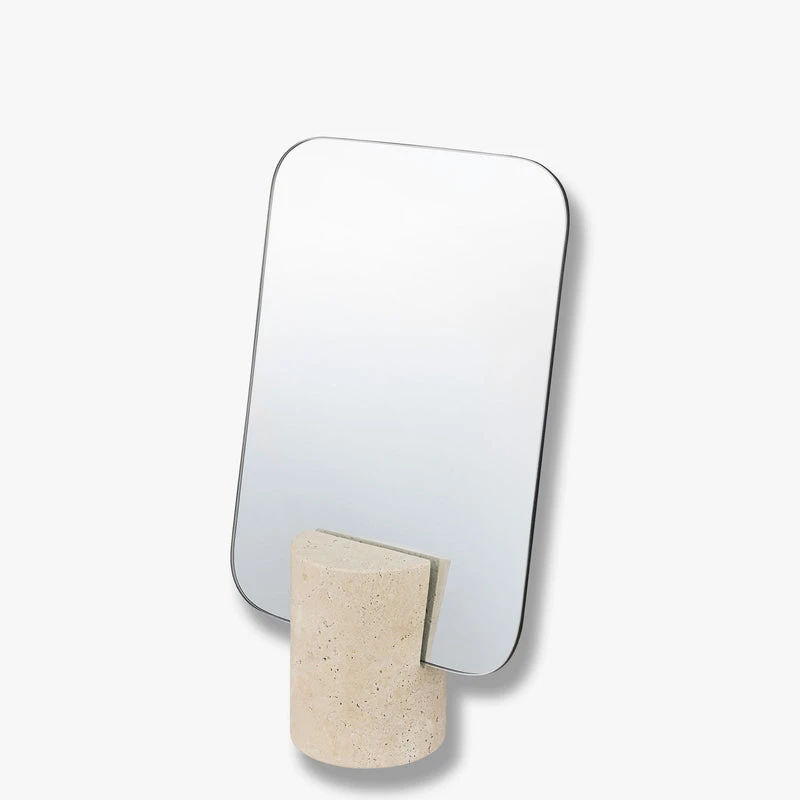 TRAVERTINE speil, Linen