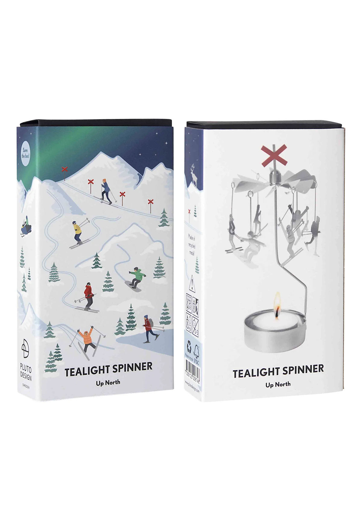 Tealight Spinner Up North