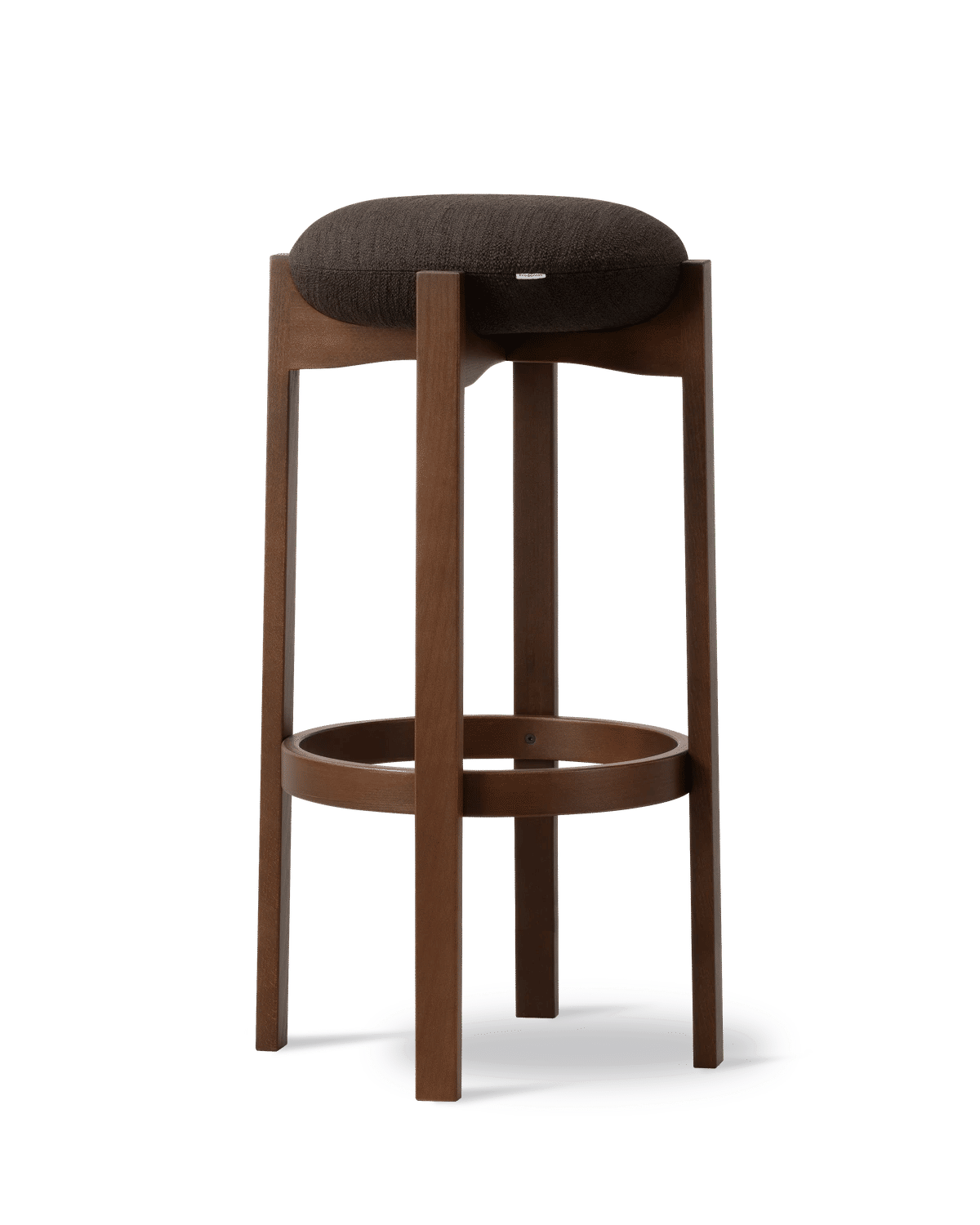 Pioneer (6831) Stool – Odino RC41 Bøk mørk brun lakkert, FSC Mix 70% Sh 77 cm