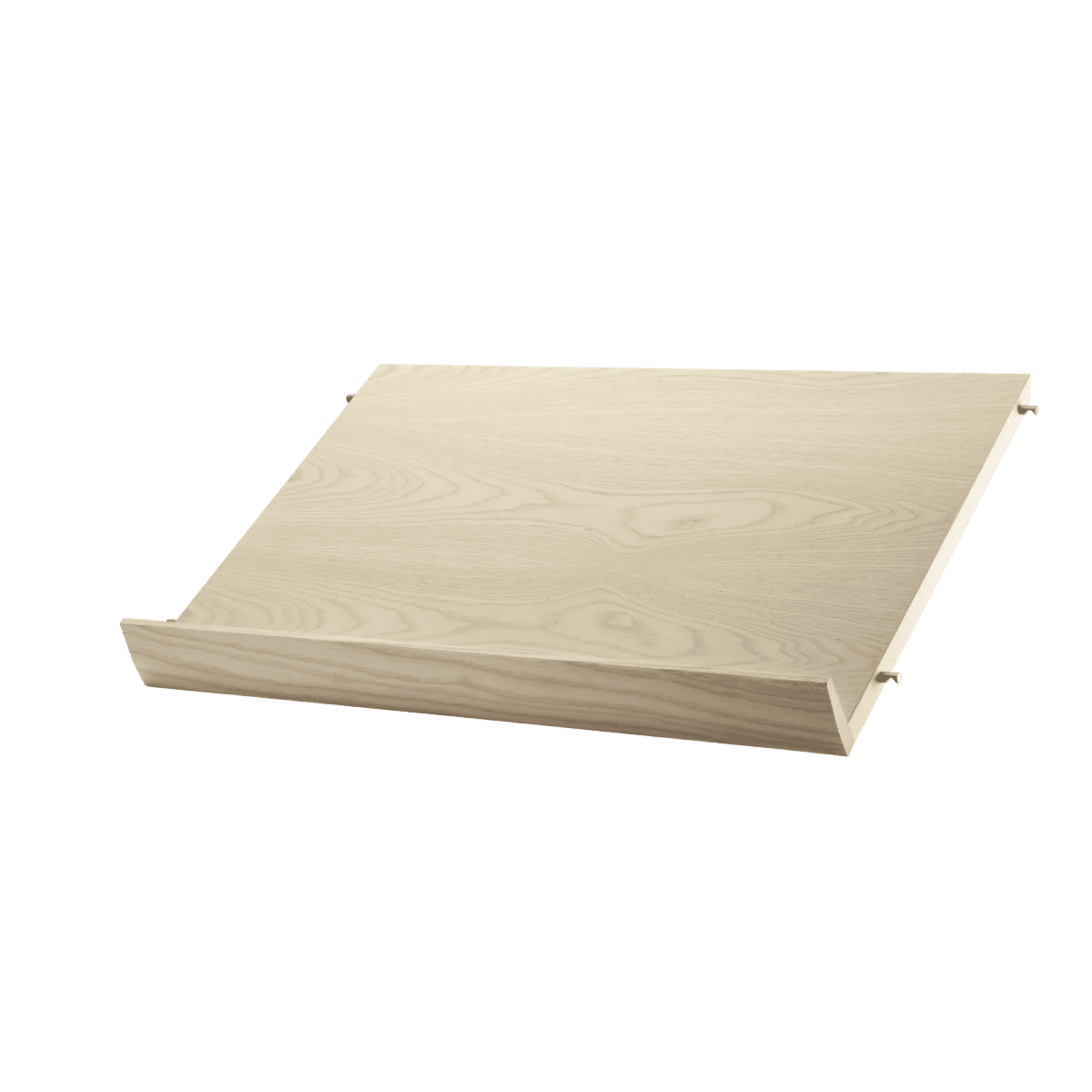 Magasinhylle i massivt tre 58x30x15 Ask
