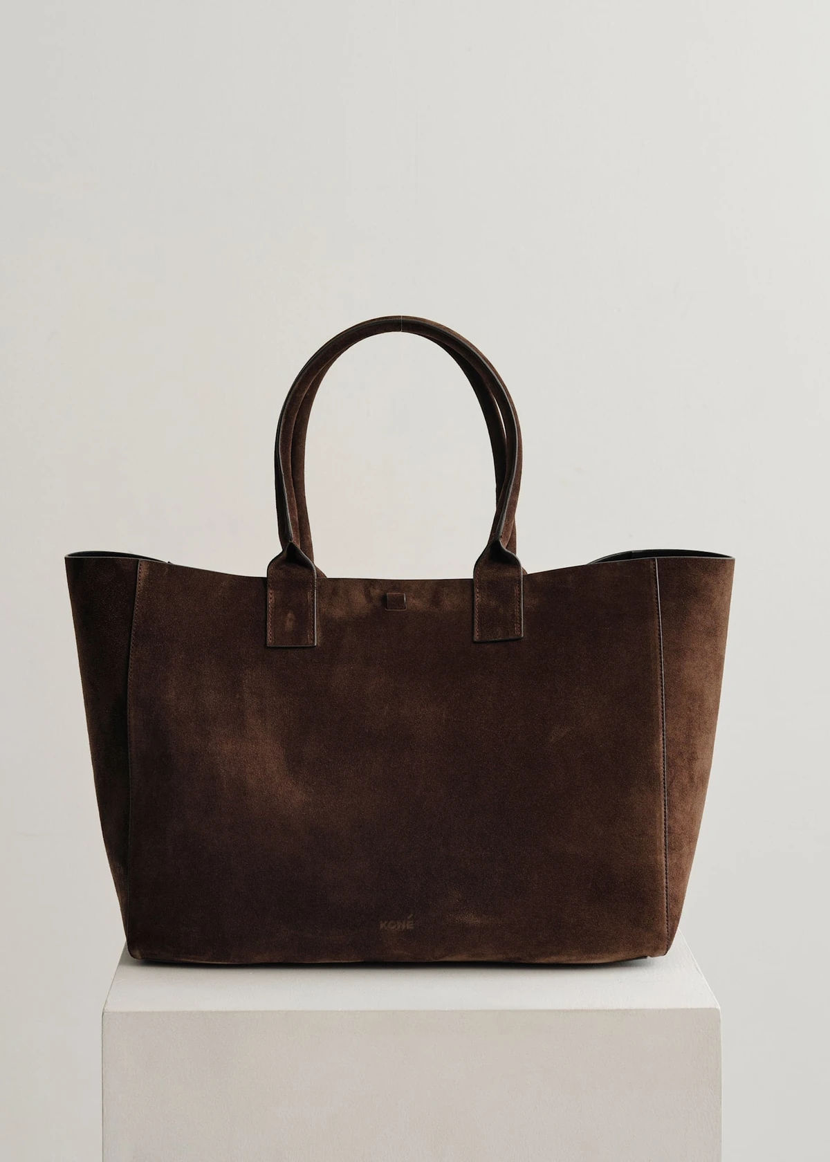 Large Filippo Bag - Suede Palissandro