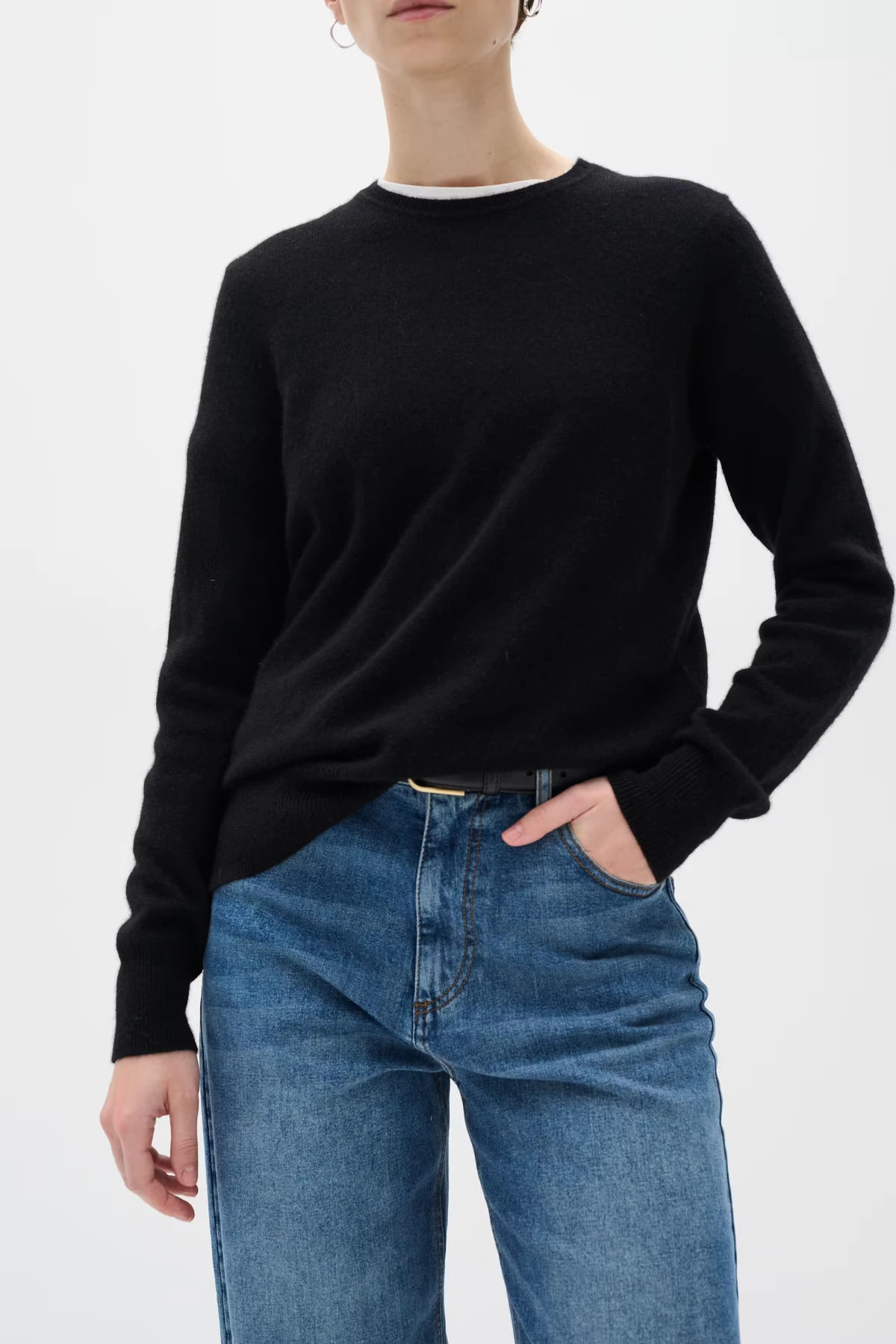LukkaIW Crew-neck Kasjmir Pullover