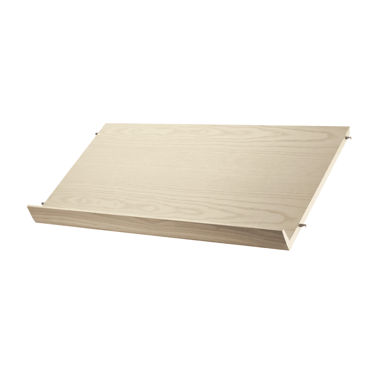 Tidsskrifthylle massiv 78x30x15 Ask