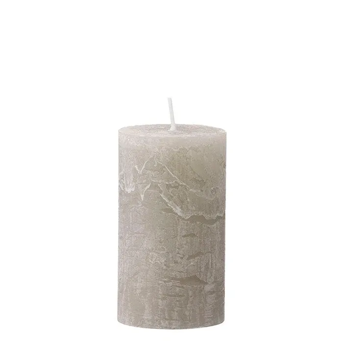 Blokklys rustikk H12 cm Stone