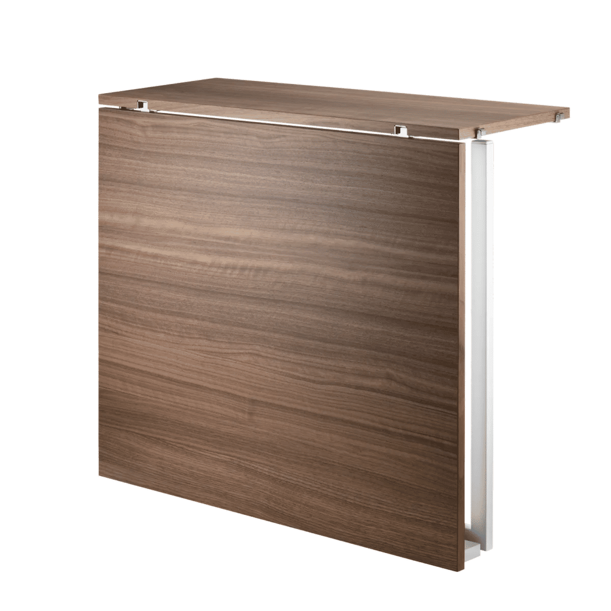 Klaffebord 78x30x71 Valnøtt, Hvit