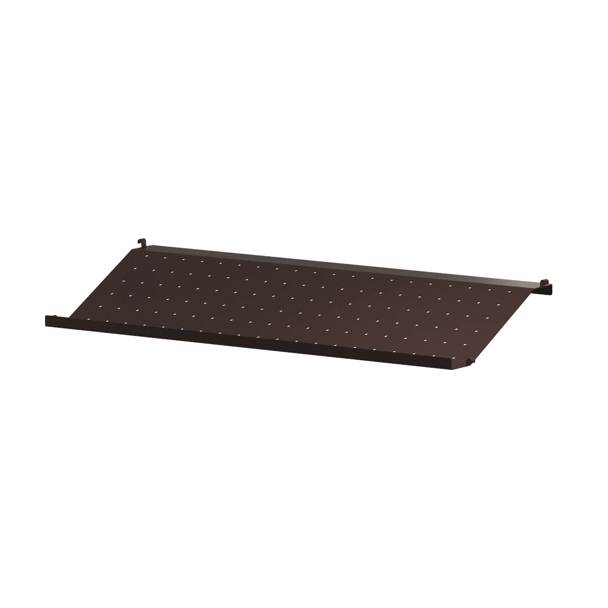 Skohylle 78x30x10 Mørk brun