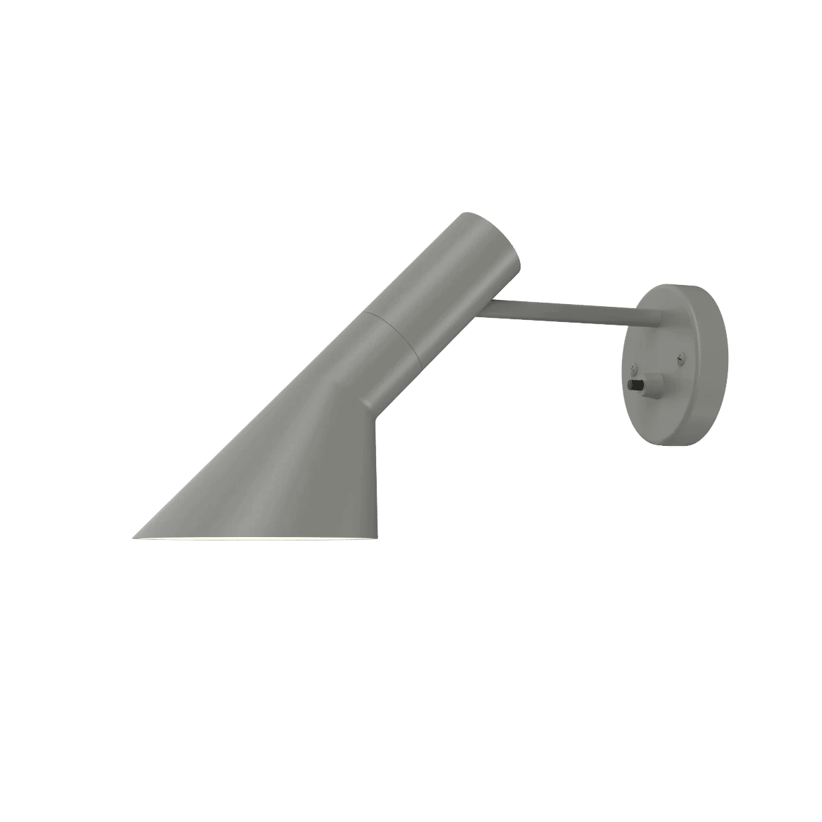 AJ Vegglampe – Warm grey Uten ledning / Med bryter