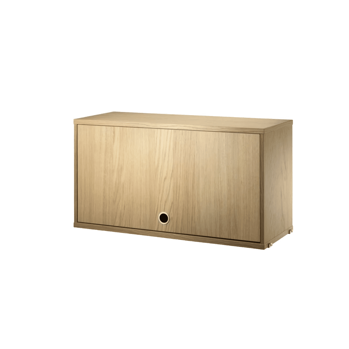 Skap med klaffdør 78x30x42 Eik