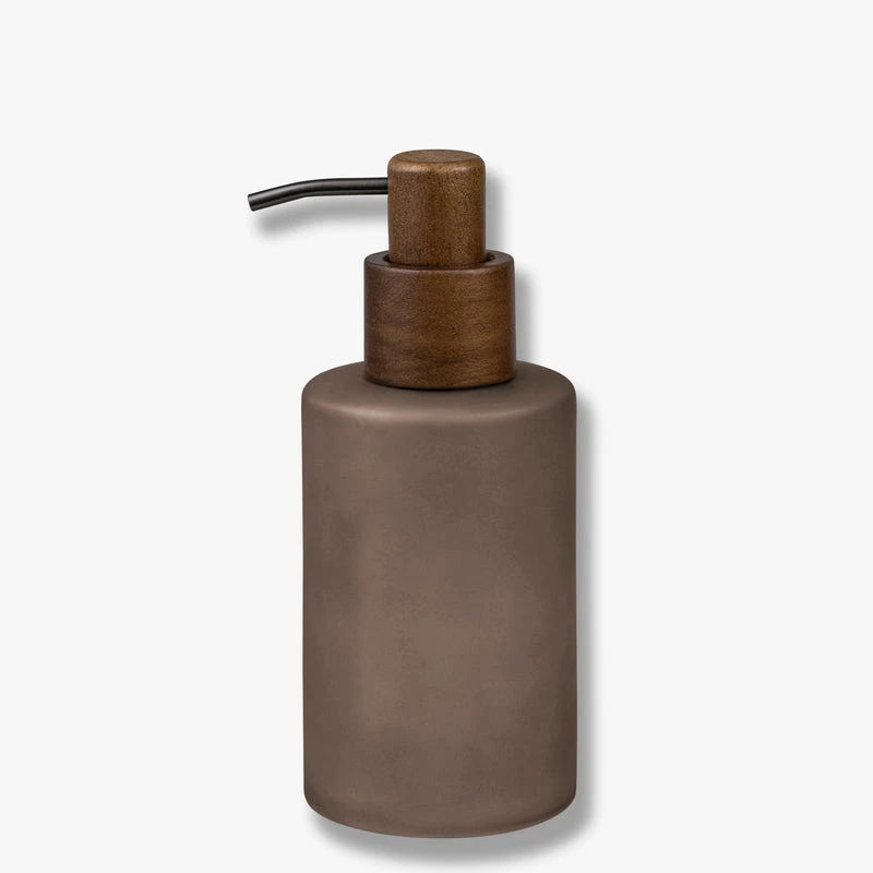 MODEST dispenser, høy Ø7,5 x H18 cm, Valnøtt