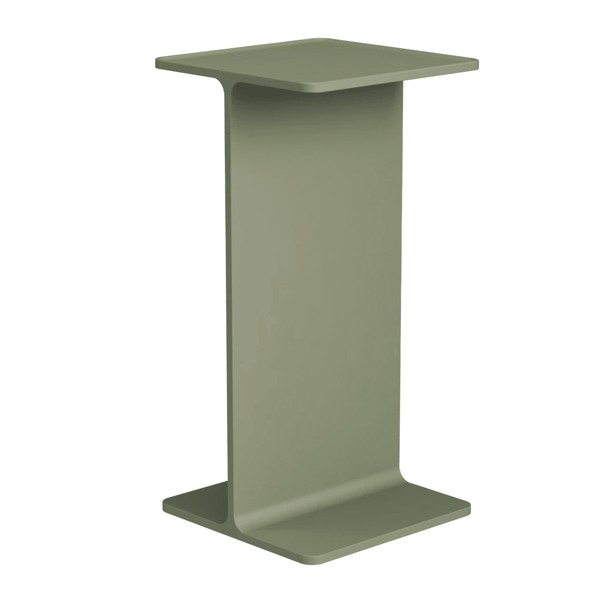 Museum Pedestal 15x15x30 Grønn