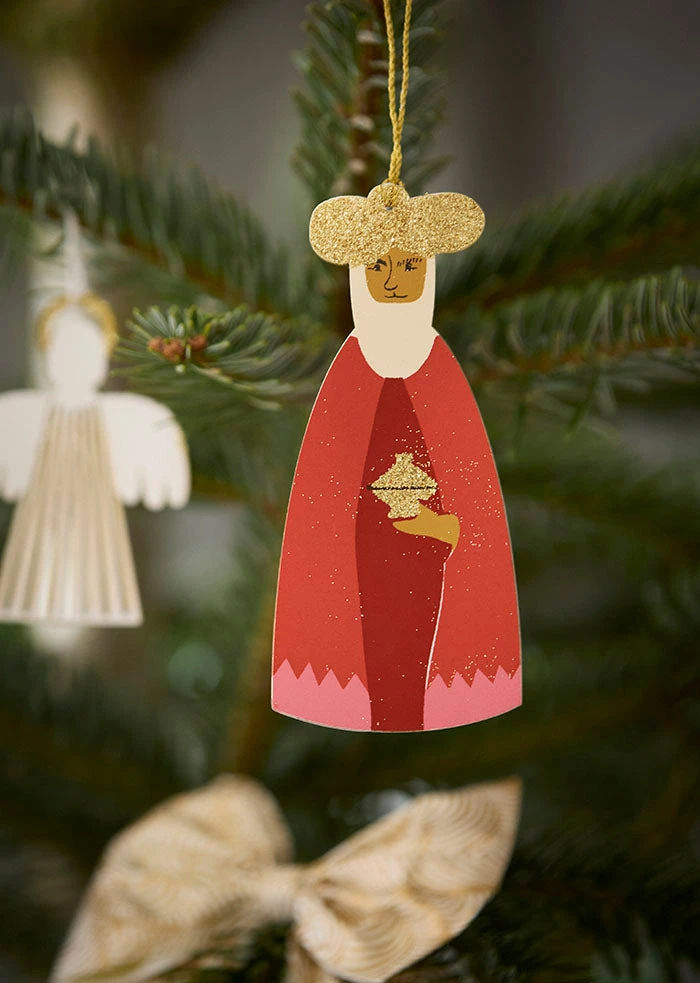 Papirpynt Wise Men 12-14 cm, 3 stk
