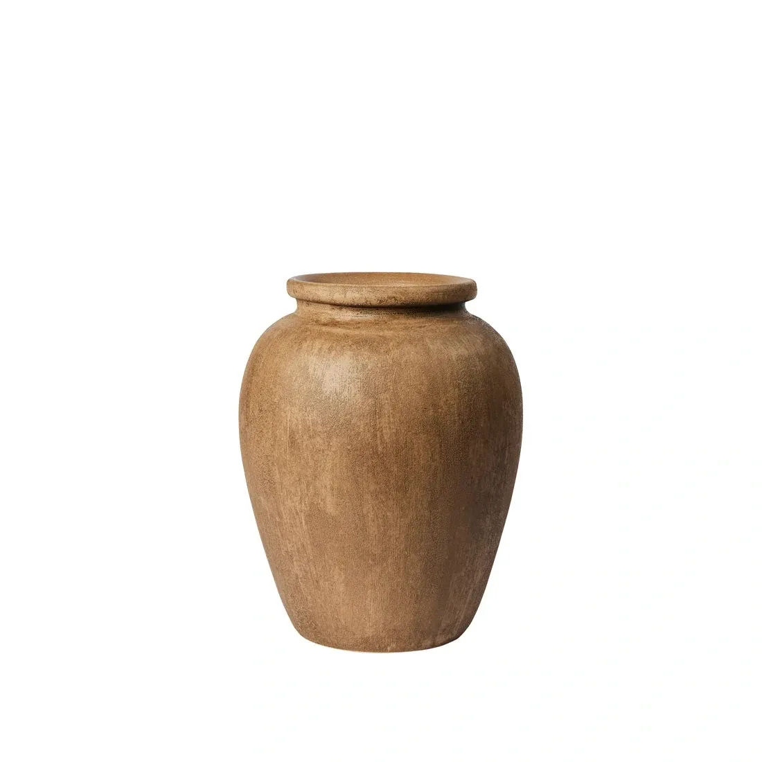 Uma vase i terrakotta