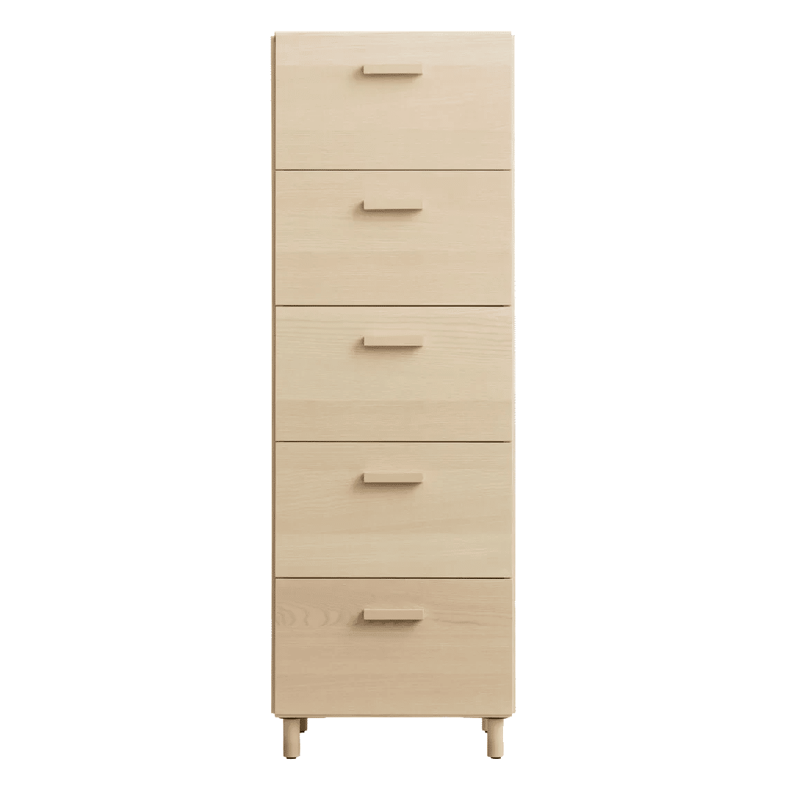 Relief kommode, høy 41x41x115 Hvit (RELIEF-CHD-410-304)