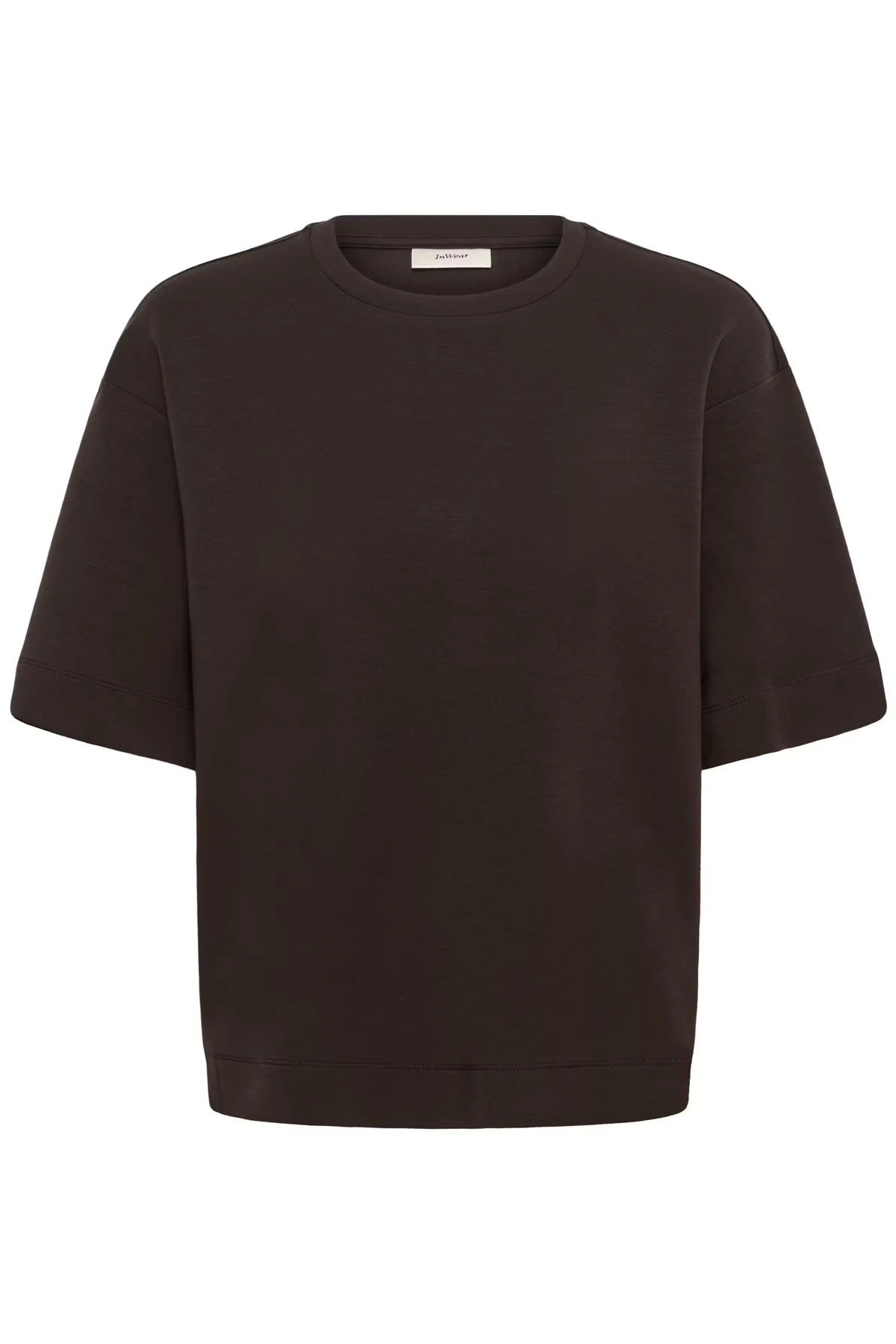 PannieIW Oversize Tshirt – Chocolate Brown / L