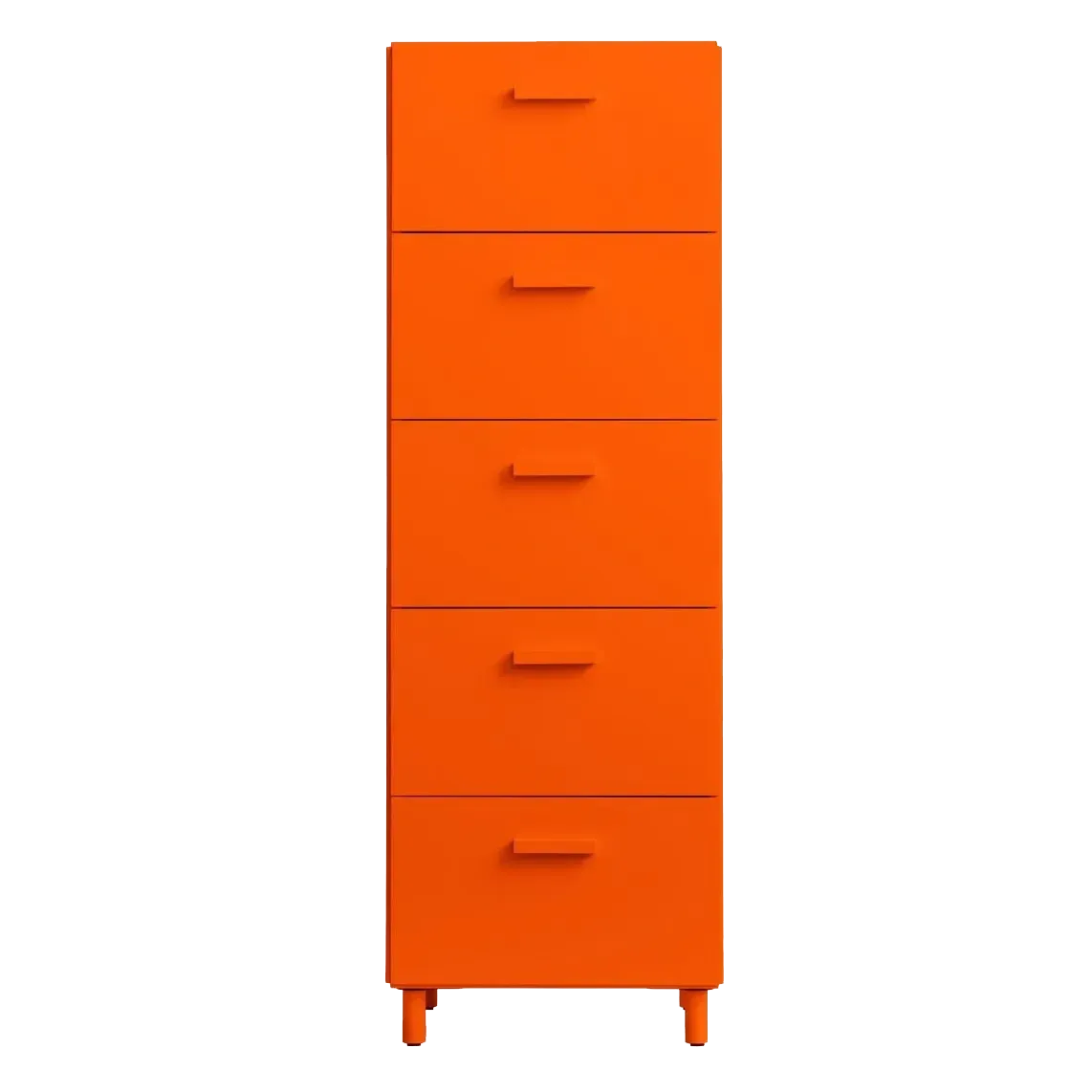 Relief kommode, høy 41x41x115 Hvit (RELIEF-CHD-410-303)