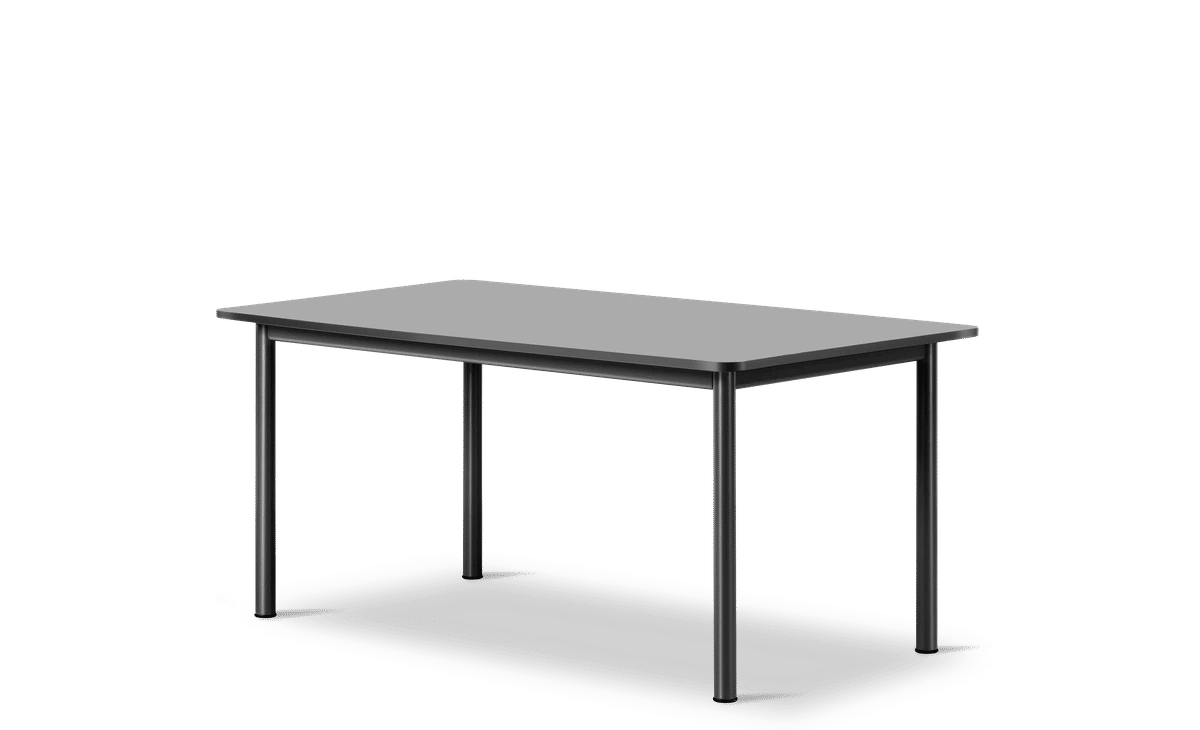 Plan Table 160 x 90 – Laminat Fenix NTM sort Sort 160 x 90 cm, høyde 73 cm