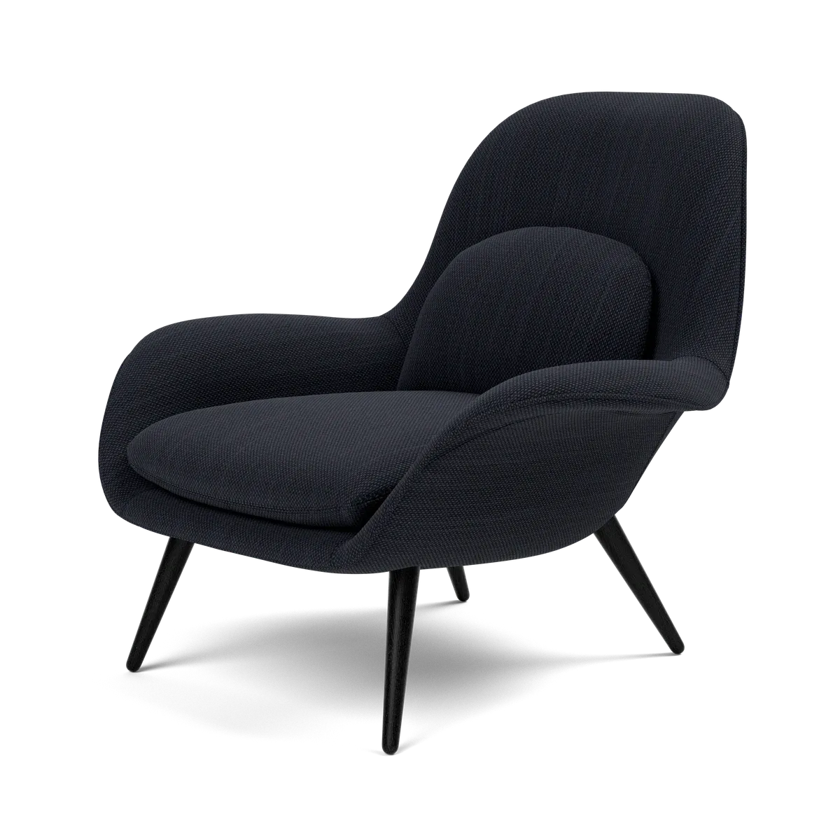 Swoon Lounge – Sunniva 192 Eik sort lakkert FSC Mix 70%