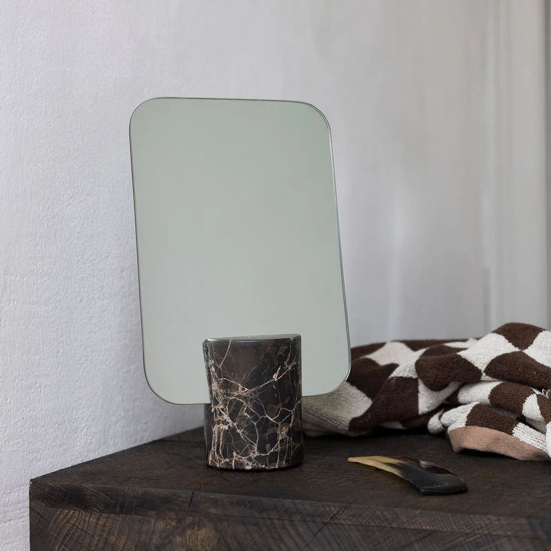 MARBLE speil, Brown