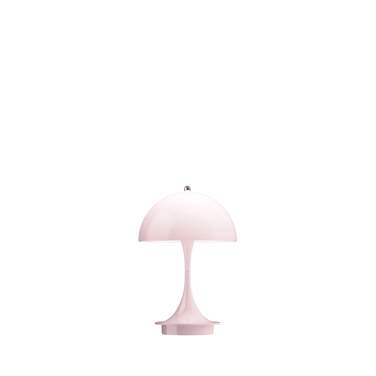 Panthella 160 Portable Lampe Opal Pale Rose V3