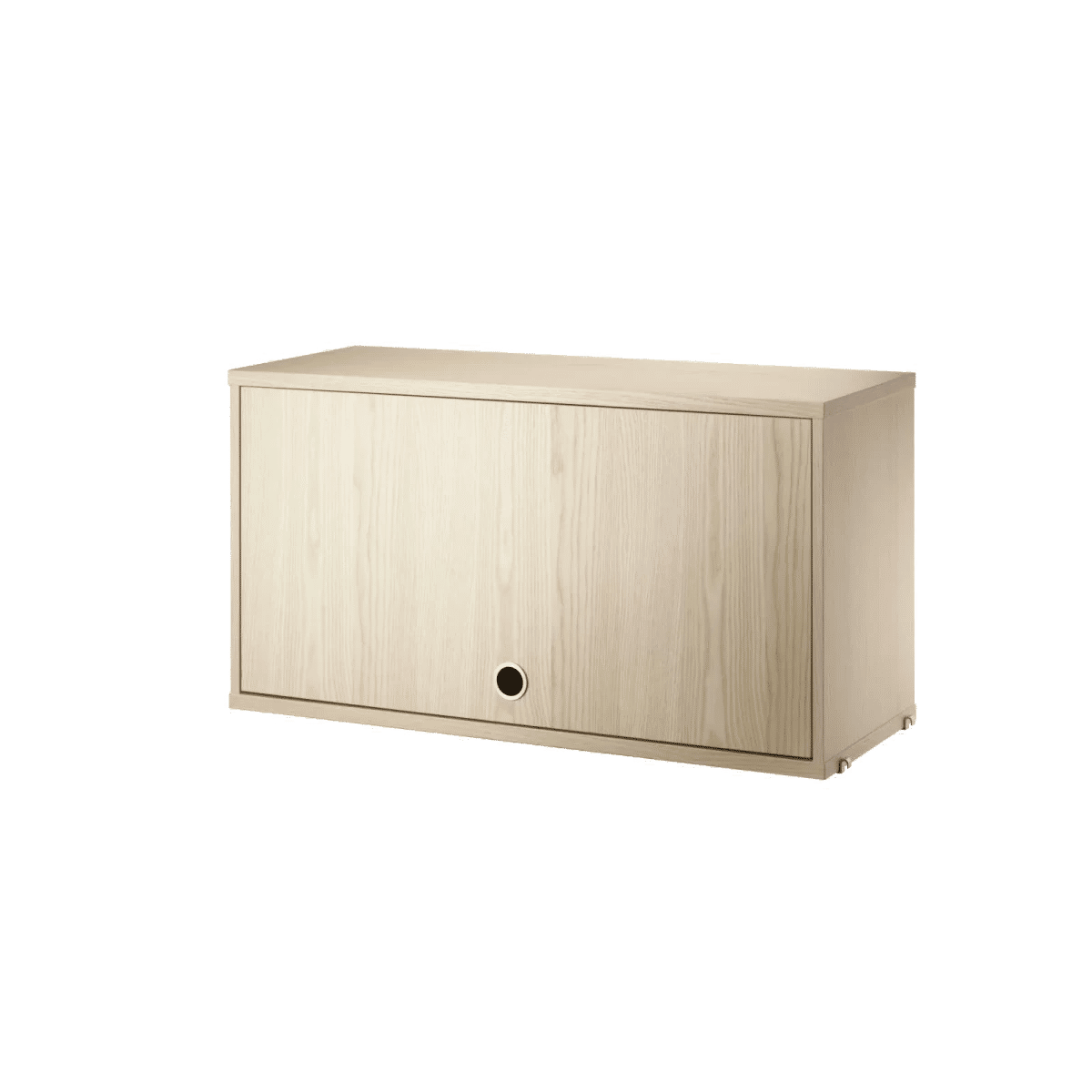 Skap med klaffdør 78x30x42 Ask
