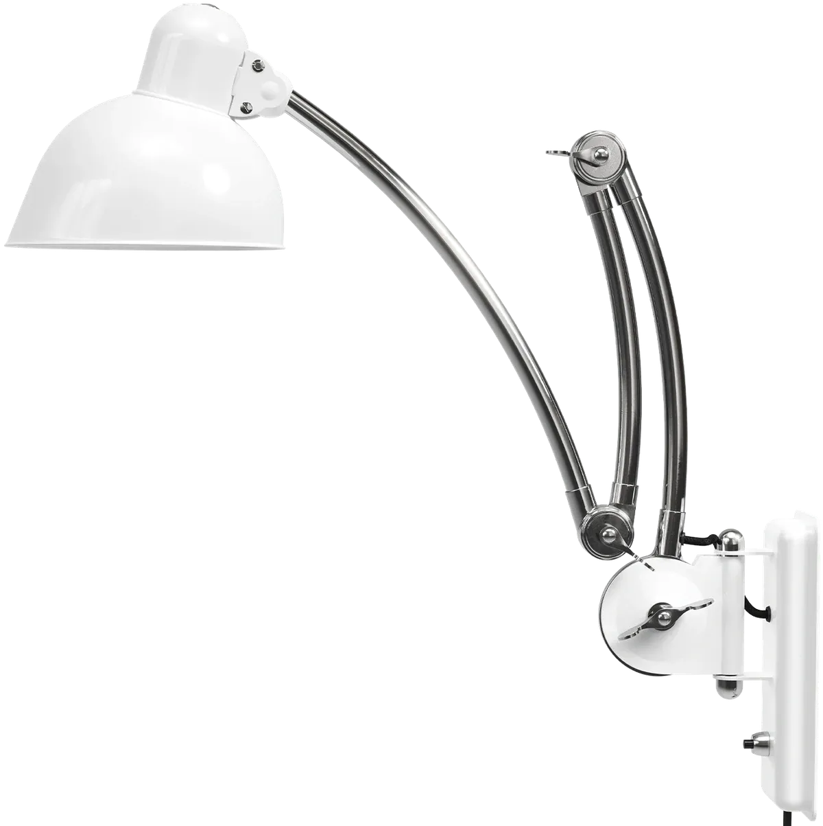KAISER idell vegglampe hvit