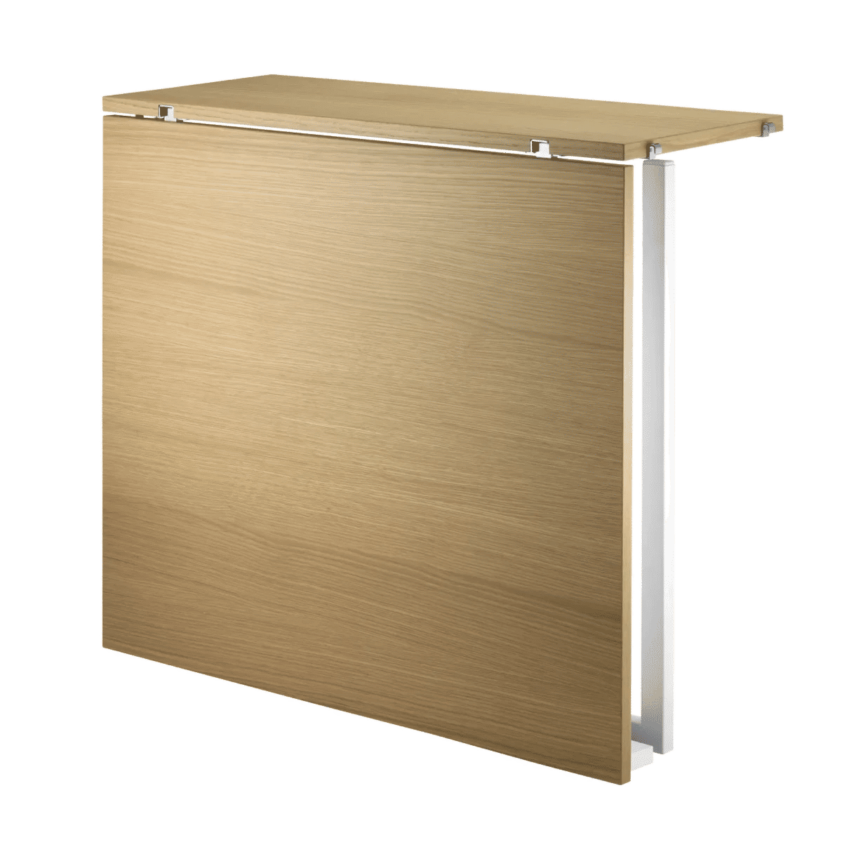 Klaffebord 78x30x71 Eik, Hvit