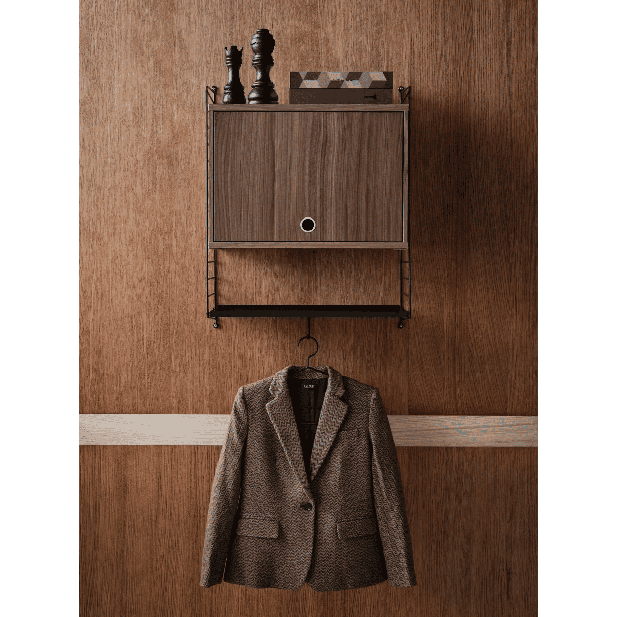 Kleshenger 41x26 Svart – 4 stk