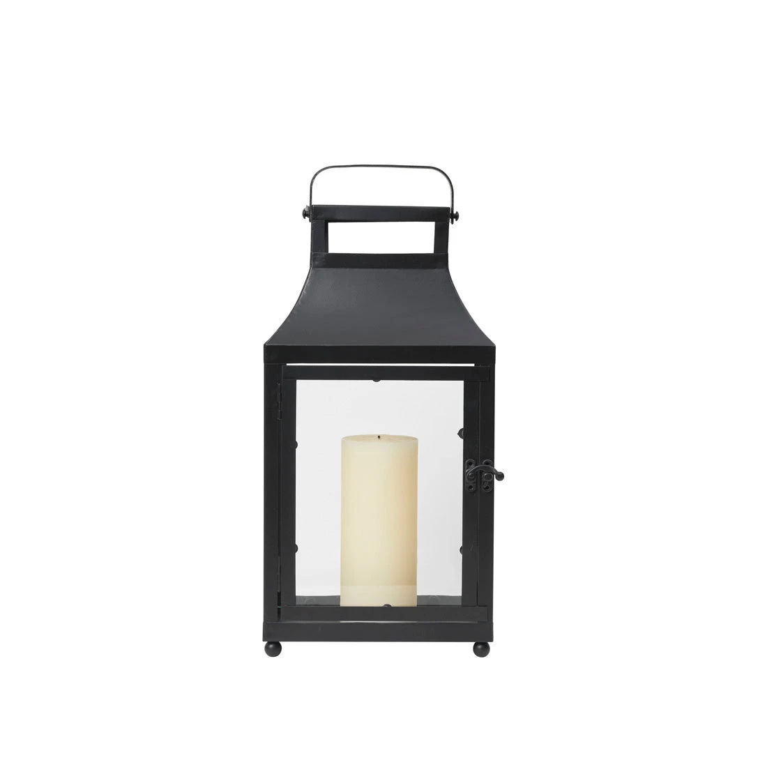 Lou Lanterne Black/Clear B12xL20xH40cm