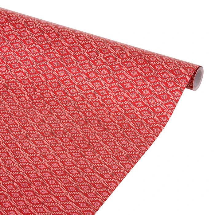 Gavepapir Lulu 10 m Scarlet