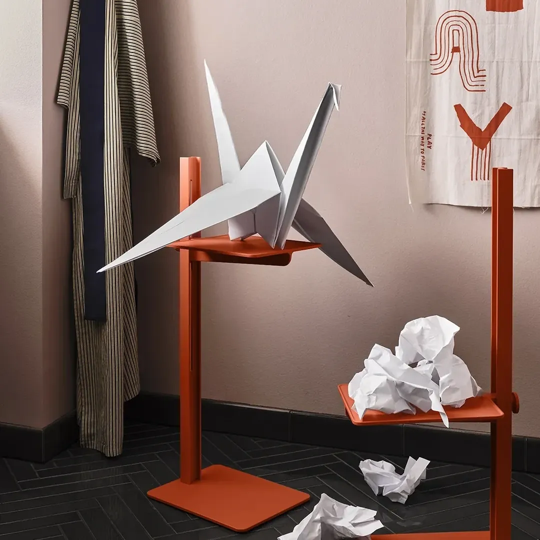 Museum Sidetable 24x30x76,5 Oransje