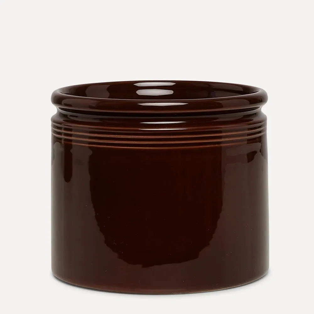 Krukke D:12cm/H:16cm Kaffe