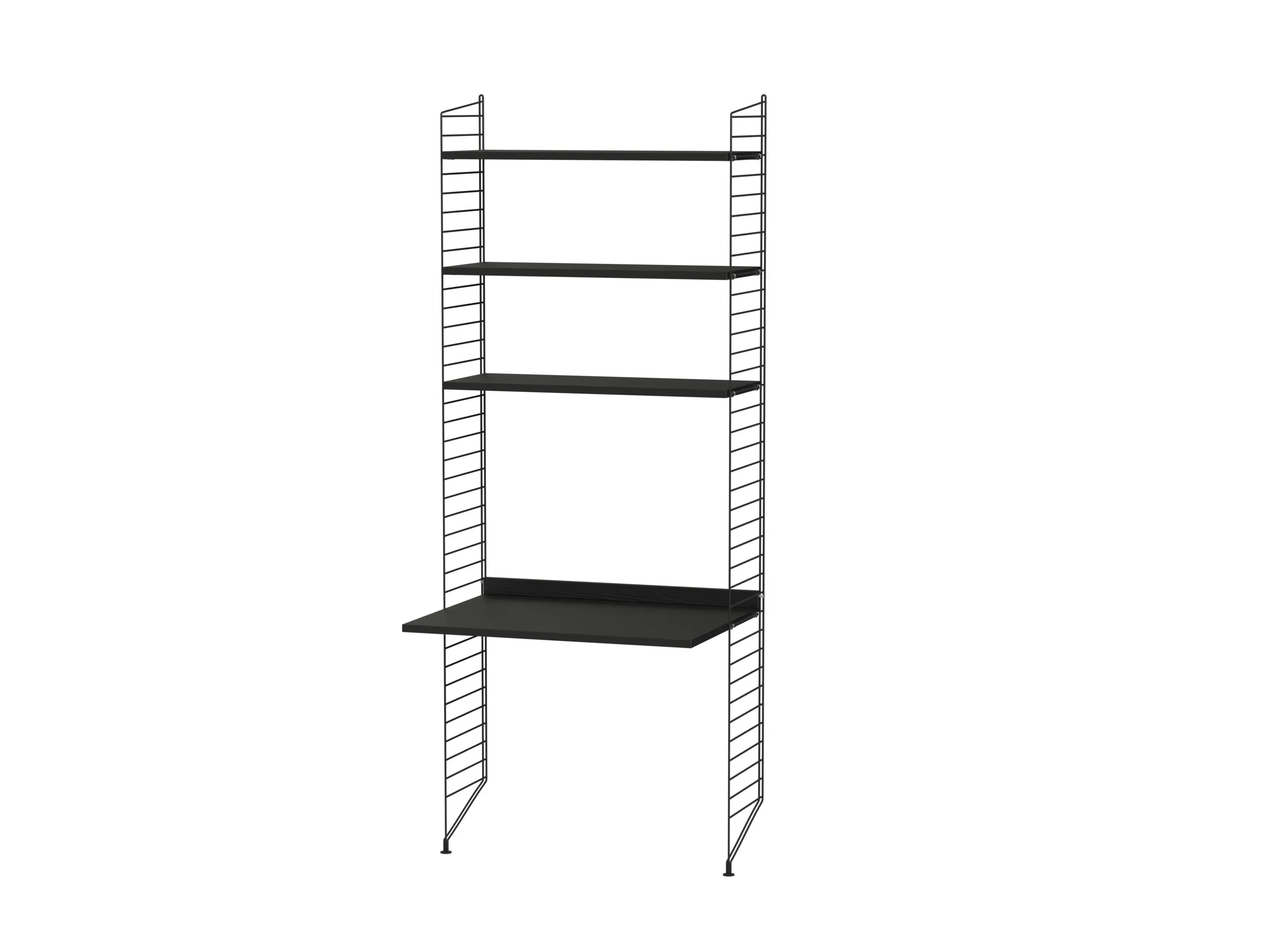Barnerom C – gulvmontert, 1 hylle og arbeidsbord