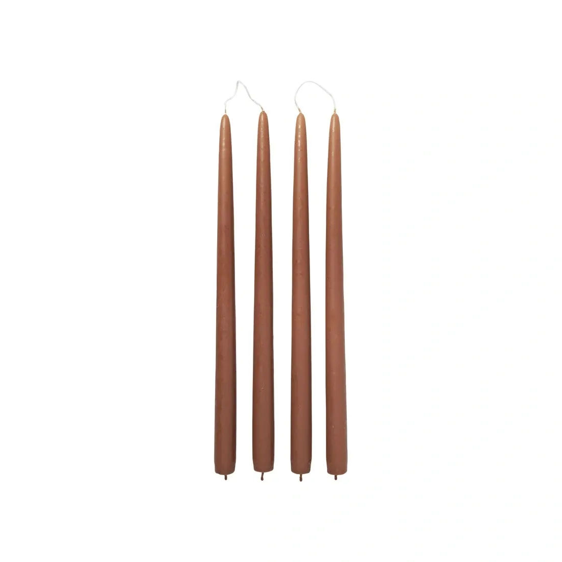 Smooth Kronelys Terracotta H38 cm