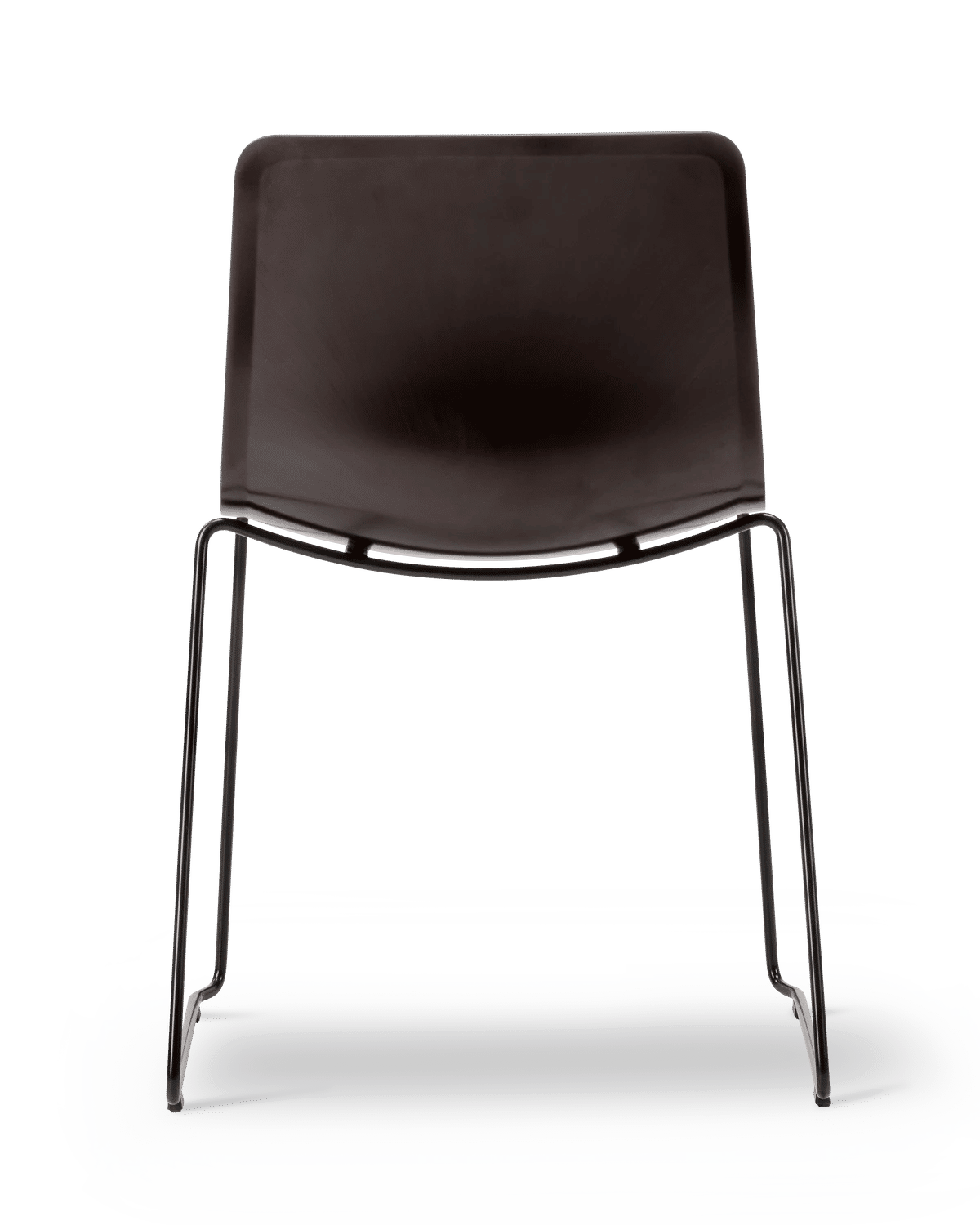 Pato (4103) Paper Sledge Chair – Papershell m/sorte skruer, FSC Mix 70% Sort