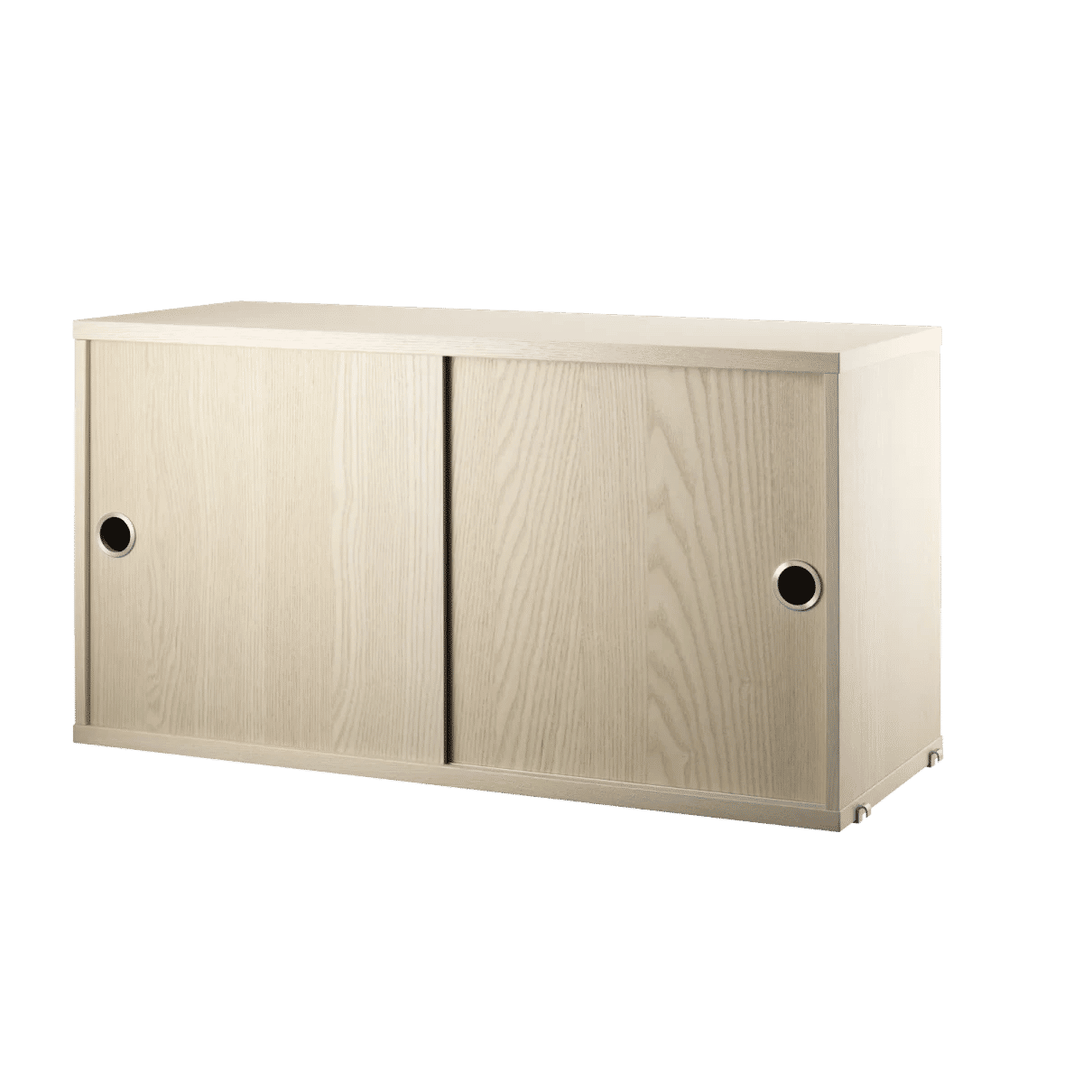 Skap med skyvedør 78x30x42 Ask