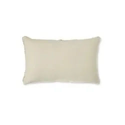 Naturull stripete pute (50x30cm)