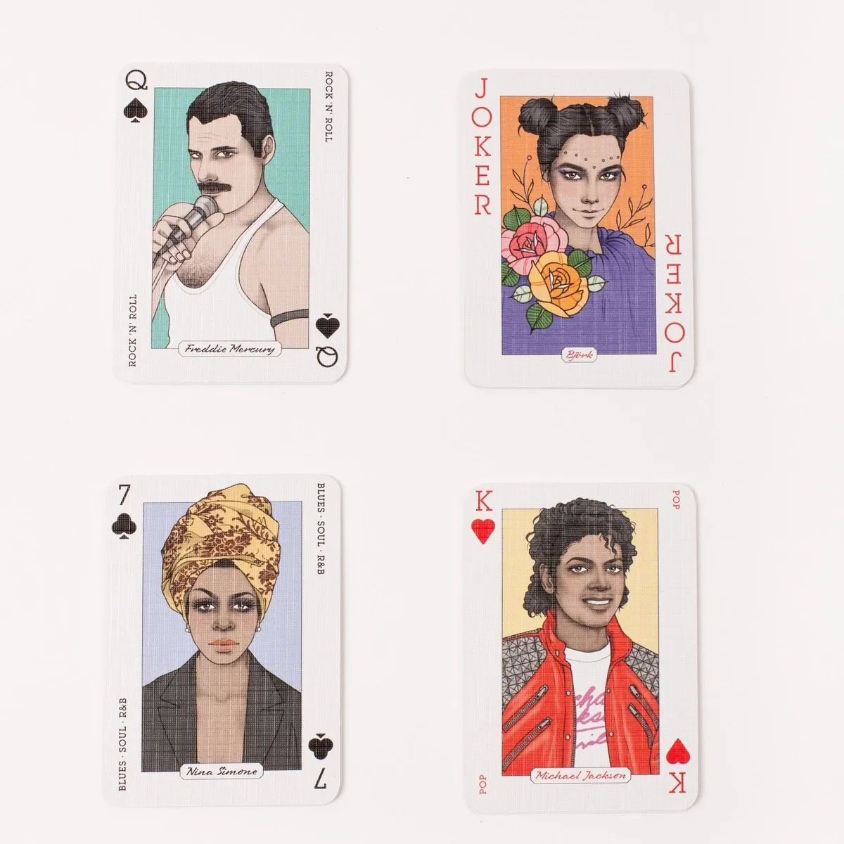MUSIC playing Cards