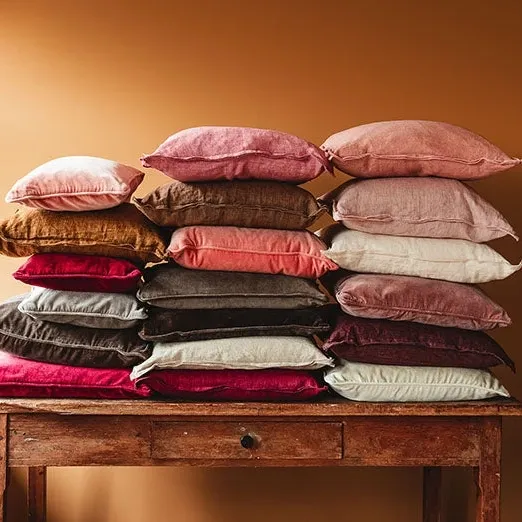Putetrekk fløyel 33x50 cm Cashmere