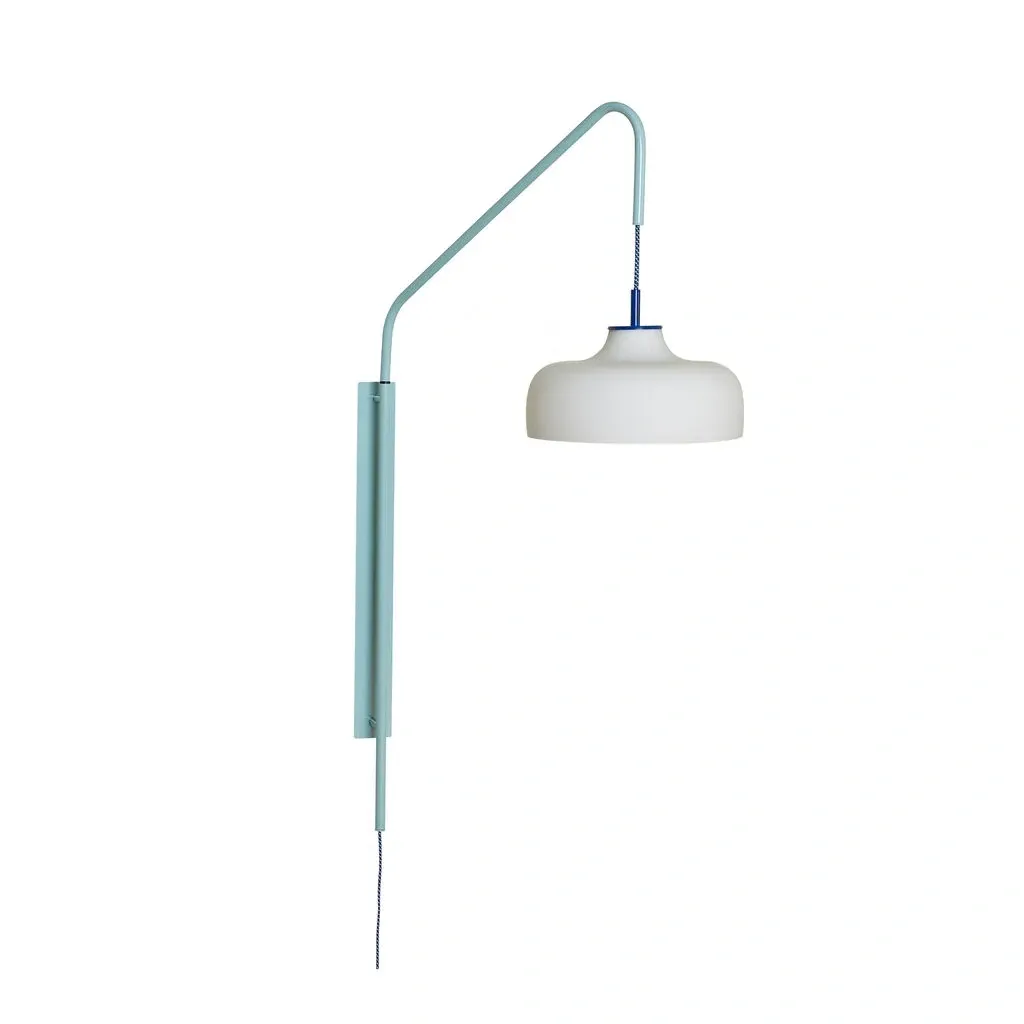 Current Vegglampe Lyseblå