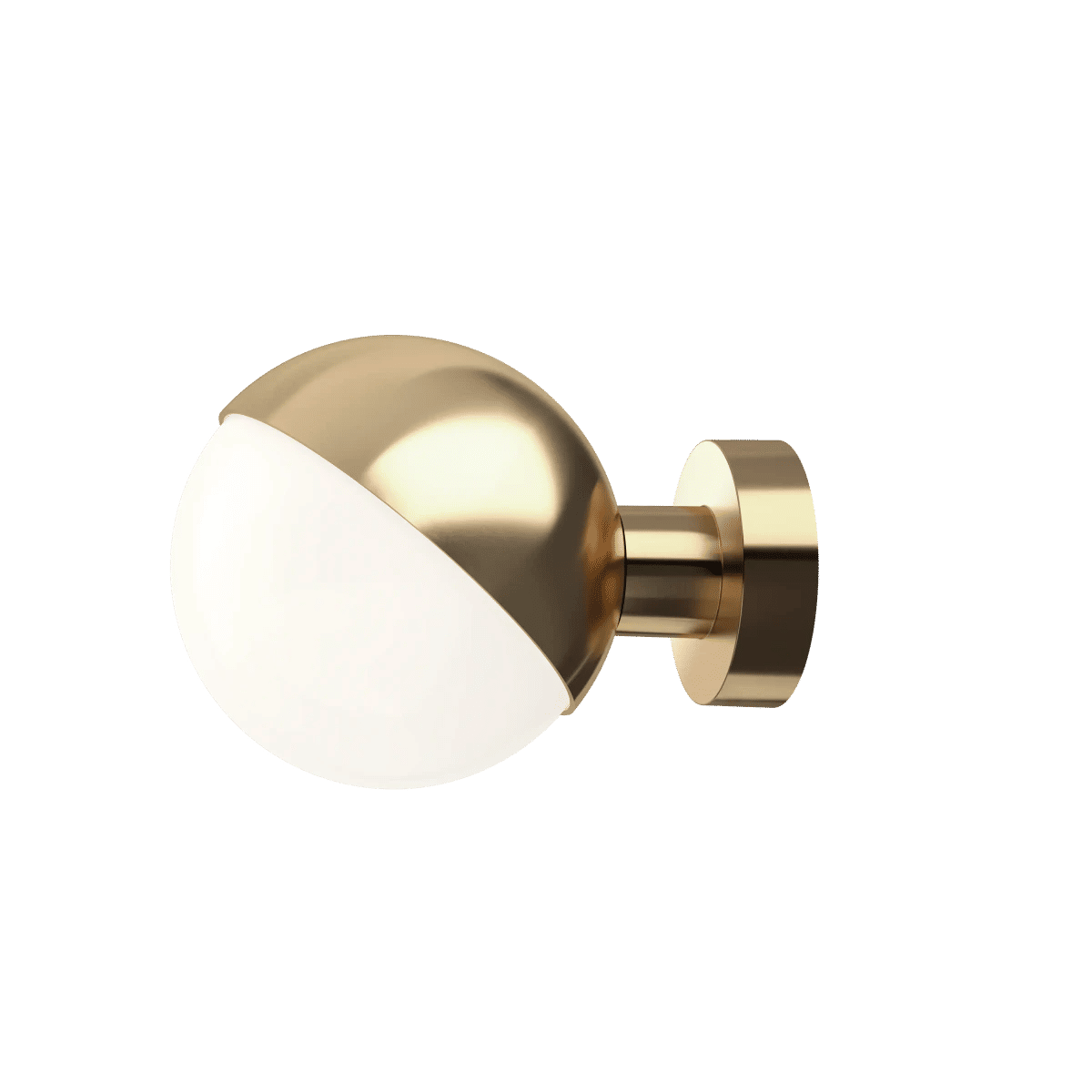VL Studio Vegglampe – Untreated brass Ø 150 Uten ledning / Uten bryter