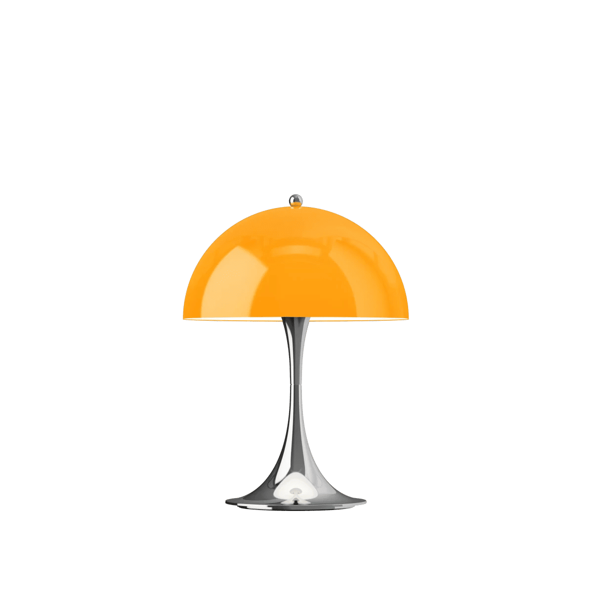 Panthella 250 Portable Lampe Chrome Opal Orange V3