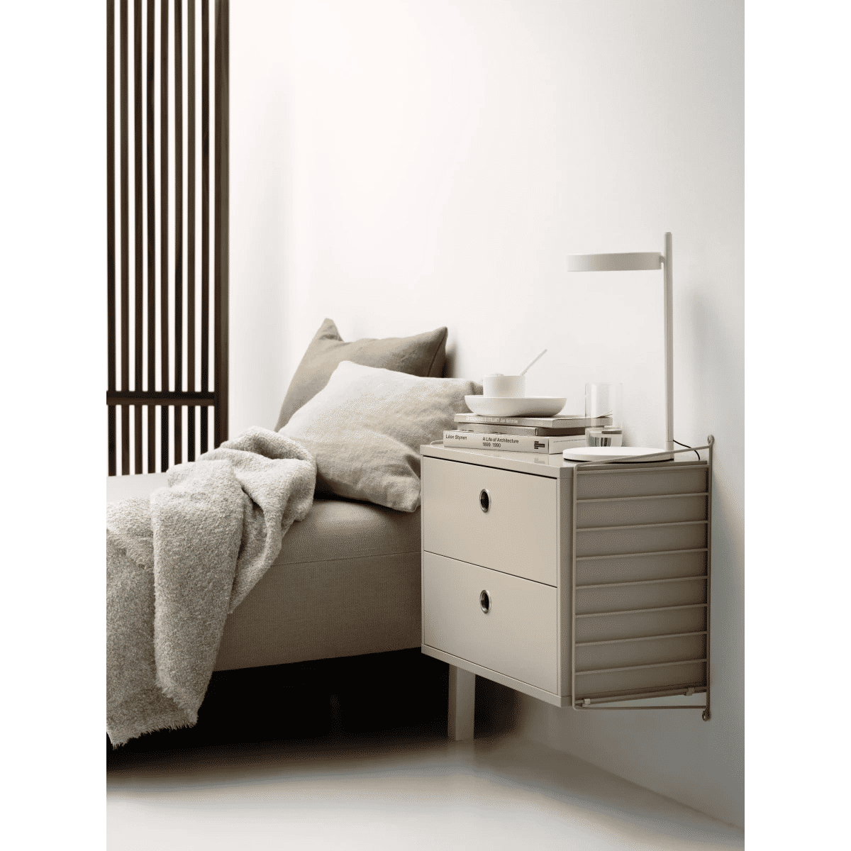 Kommode 58x30x42 Beige